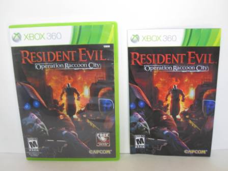 Resident Evil Oper. Raccoon City (CASE & MANUAL ONLY) - Xbox 360
